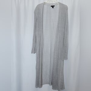 Alfani Gray Long Cardigan Sweater